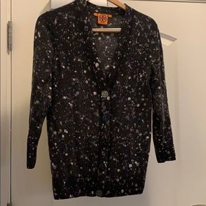 Tory Burch Speckled Cardigan